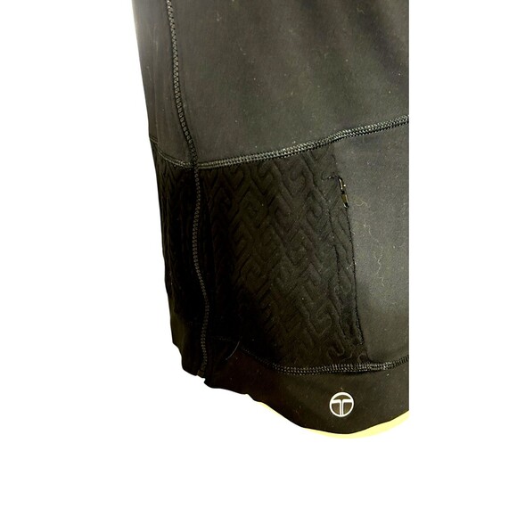 Trina Turk Recreation Womens Small  Black Full Zip  Athletic Thumb Hole Jacket - Picture 7 of 10